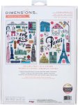 (image for) New York & Paris Counted Cross Stitch Kit